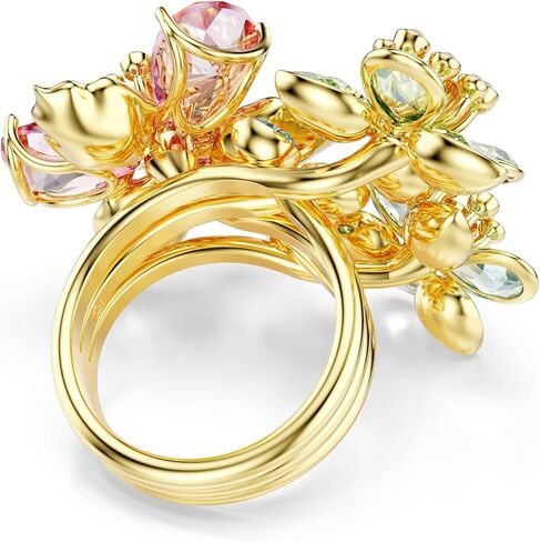Swarovski Idyllia Flower Multicolor Ring, Crystal, No Gemstone in Kuwait