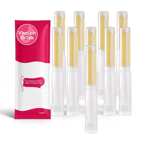Women's Intimate Care Gel – Enhances Firm Feel & Comfort | Probiotic & Herbal Formula | pH Balanced Daily Hygiene & Odor Control | Gentle Moisturizing Feminine Wash with Applicator (10 PACK) in Saudi Arabia