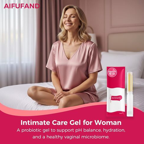 Women's Intimate Care Gel – Enhances Firm Feel & Comfort | Probiotic & Herbal Formula | pH Balanced Daily Hygiene & Odor Control | Gentle Moisturizing Feminine Wash with Applicator (10 PACK) in Saudi Arabia