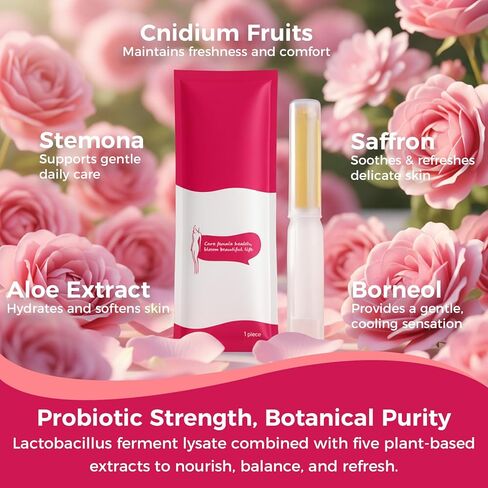 Women's Intimate Care Gel – Enhances Firm Feel & Comfort | Probiotic & Herbal Formula | pH Balanced Daily Hygiene & Odor Control | Gentle Moisturizing Feminine Wash with Applicator (10 PACK) in Saudi Arabia