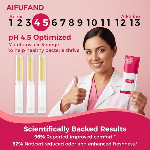Women's Intimate Care Gel – Enhances Firm Feel & Comfort | Probiotic & Herbal Formula | pH Balanced Daily Hygiene & Odor Control | Gentle Moisturizing Feminine Wash with Applicator (10 PACK) in Saudi Arabia