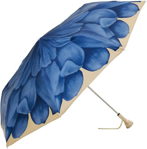 مظلة Pasotti Blue Dahlia قابلة للطي بفتحة يدوية 100% بوليستر in Kuwait