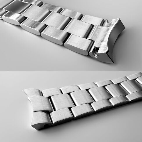 Watch Band Strap Replacement For Rolex GMT Datejust Submariner Watch band Male Antirust Solid Stainless Curved Interface Steel Strap in Saudi Arabia