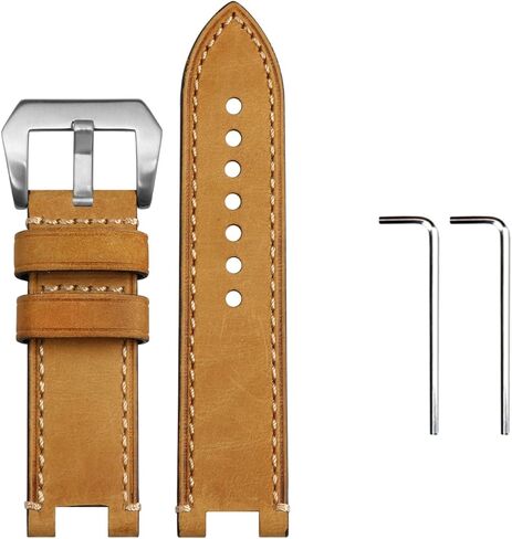 متوافق مع ساعات Casio G-STEEL (الموديلات: GST-B100، S130، S110، S120، W130L) - حزام بديل من الجلد الطبيعي in Kuwait