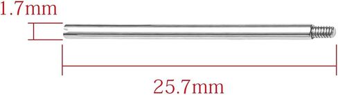 استبدال دبوس المسمار لبانيراي بام 40 مم تناسب 22 مم حزام الساعة من الفولاذ المقاوم للصدأ قطعتين in Kuwait