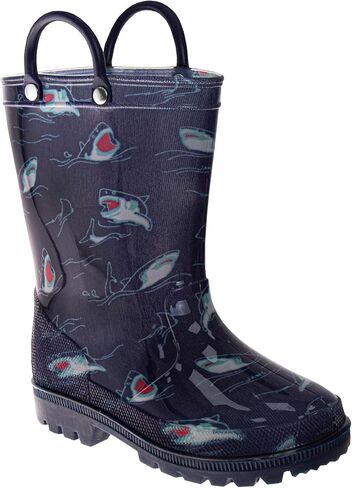 Josmo Kids Unisex Outdoor Waterproof Rain Boot Fun Bright Colors Rubber Boots for Toddlers and Little Kids in Saudi Arabia