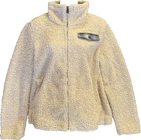 Pendleton Ladies' Fuzzy Zip Jacket (L, Beige Heather) in Saudi Arabia