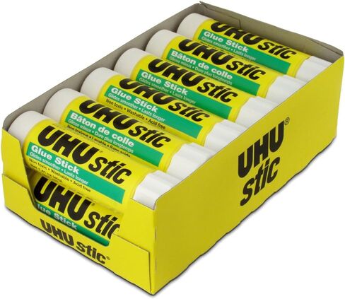 Saunders UHU Glue Stick, 0.29 oz., White (99646) in Saudi Arabia