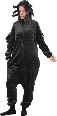 Adult Dragon Pajamas Animal Plush Onesie for Woman Men Cosplay Costume Halloween Christmas Party Outfits in Saudi Arabia