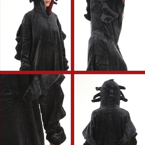 Adult Dragon Pajamas Animal Plush Onesie for Woman Men Cosplay Costume Halloween Christmas Party Outfits in Saudi Arabia