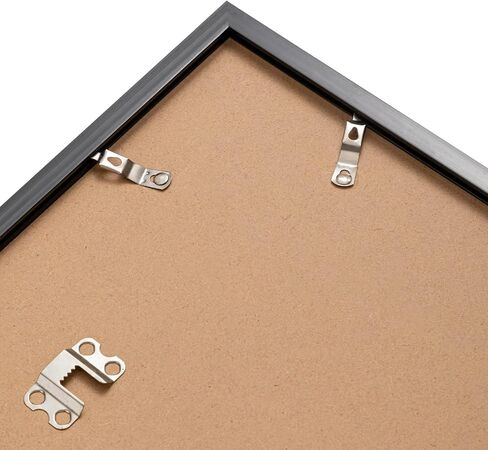 eletecpro 12.5x12.5 إطار سجل أسود، قوي وخفيف الوزن، إطار ألبوم PVC مصنوع لعرض سجلات الفينيل، ديكور منزلي للجدار سهل التعليق يناسب أغطية LP مقاس 12x12، 4 عبوات in Kuwait