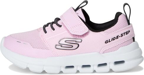 حذاء رياضي Skechers Glide-Step Flow للفتيات، وردي فاتح، 3 للأطفال الصغار in Saudi Arabia