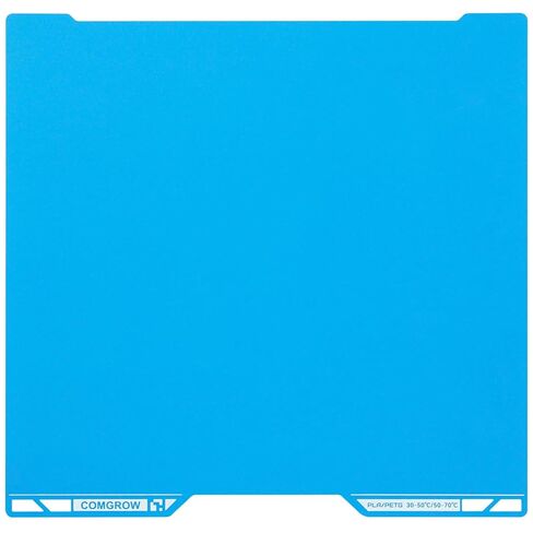Comgrow PEI Sheet Magnetic Flexible Heated Bed, PEI Spring Steel 235x235mm for Creality Ender 3/Ender 3 Pro/Ender 3 V2/Ender 3 V2 Neo/Ender 3 Neo/Ender 3 S1/Ender 3 S1 Pro/3 Pro X/5/5 Pro 3D Printer in Kuwait