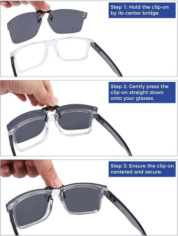 Polarized Clip-on for Oakley OX8156 54mm Eyeglasses in Saudi Arabia