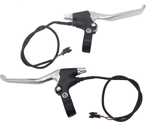 Waterproof Electronic Brake Lever Set for Electric Bicycle Bike (2PIN Waterproof Connector, 20cm) in Kuwait