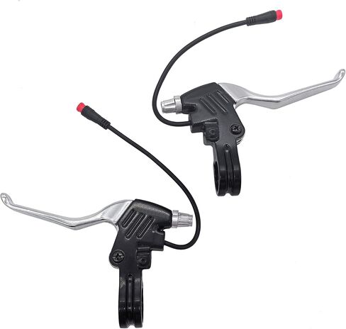 Waterproof Electronic Brake Lever Set for Electric Bicycle Bike (2PIN Waterproof Connector, 20cm) in Kuwait