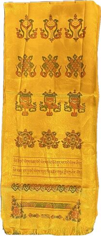 Karma Handicrafts Tibetan Buddhist Prayer Offering Silk Khada Khata Khatak Auspicious Scarf Nepal in Saudi Arabia