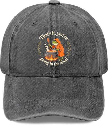 Thats It You're Going in The Soup Hats for Women Fashion Washed Distressed in Saudi Arabia