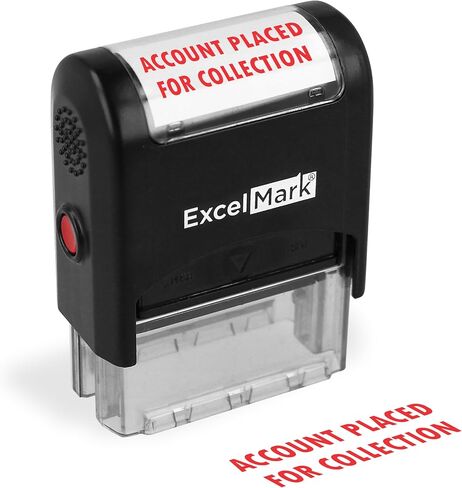Caution 90 Days Past Due - Self Inking Bill Collection Stamp in Red Ink in Saudi Arabia