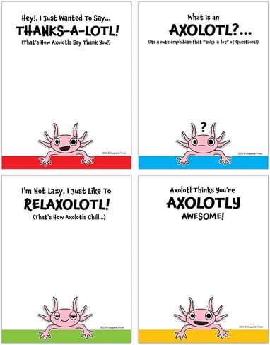 Motivational Memo Pads Bundle (4 Notepads) You are Awesome Office Novelty Gift for Friends, Coworkers in Kuwait