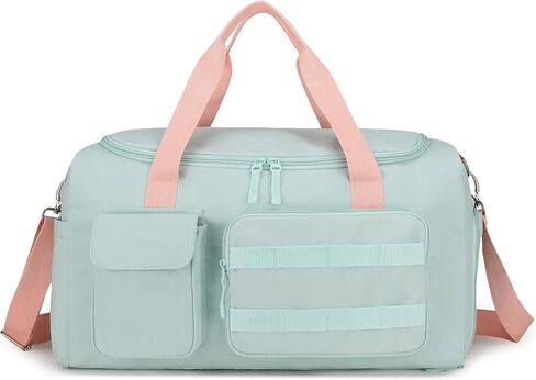Gym Bags for Women & Men - Lightweight Travel Duffle Bag with Shoes Compartment & Wet Pocket, Durable Carry-on Weekend Bag, Medium in Saudi Arabia