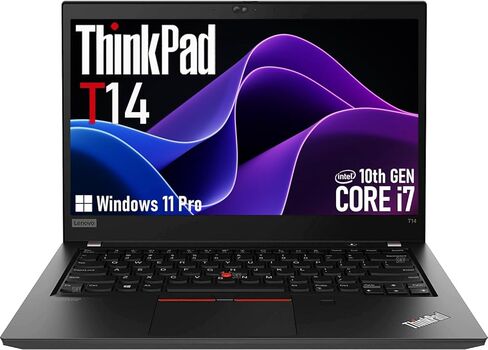 Lenovo ThinkPad T14 Gen2 Business Laptop Noteboor ، 14 "Full HD 1920 X 1080 Display ، 11th Gen Quad-Core I5-1135G7 ، 16GB DDR4 RAM ، 512GB SSD ، HDMI ، Windows 11 Pro (Readed) in Kuwait