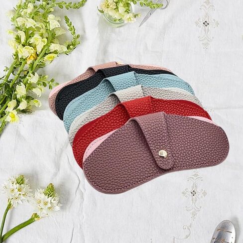 6 PCS Sunglasses Bag Slim Light Portable Glasses Pouch Protective Cover for Woman Man Daily Use Travel in Saudi Arabia
