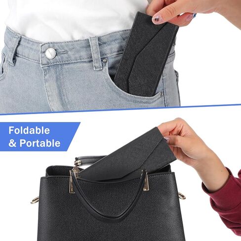 8 Pack Foldable Glasses Sunglasses Case PU Hard Shell Folding Eyeglasses Leather Case 8 Cleaning Cloths (4 Colors) in Saudi Arabia