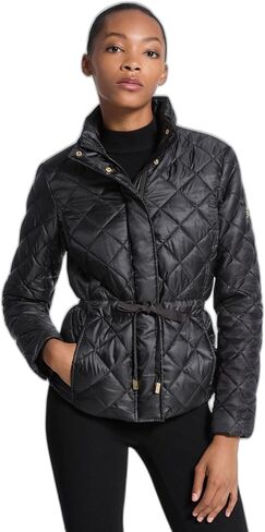 Michael Kors womens Belted Puffer Jacket in Saudi Arabia