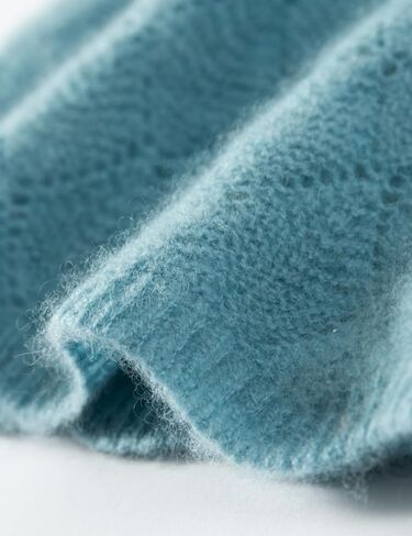 100% Cashmere Neck Gaiter Warm Soft Knitted Scarf for Men Women Breathable Winter Face Mask ps231 in Saudi Arabia
