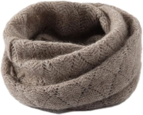 100% Cashmere Neck Gaiter Warm Soft Knitted Scarf for Men Women Breathable Winter Face Mask ps231 in Saudi Arabia