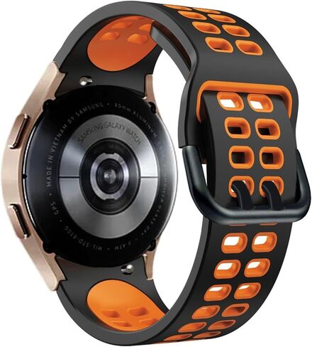 Silicone Band For Samsung Watch 4 5 6 44mm 40mm classic 47mm 46mm 43mm 42mm Sport Bracelet for Galaxy Watch 5 pro 45mm strap in Saudi Arabia