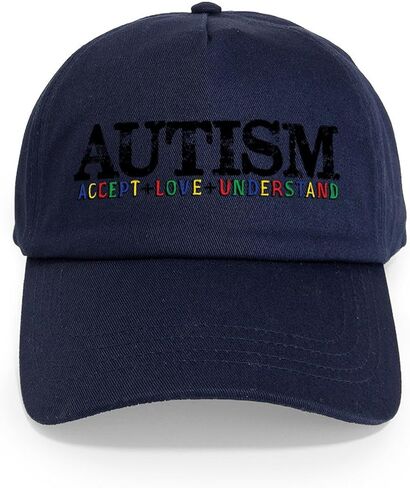 قبعة بيسبول CafePress Autism قابلة للتعديل in Kuwait