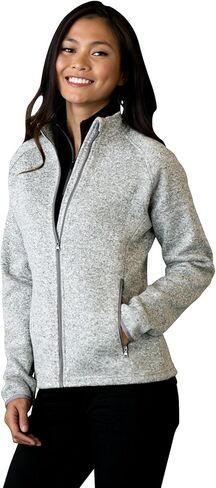 VANTAGE Women's Summit Sweater-Fleece Jacket, Iceberg, X-Large in Saudi Arabia