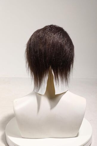 Halloween Horror Mask, Deluxe White Latex Full Head Mask with Black Hair, Costume Accessory in Saudi Arabia