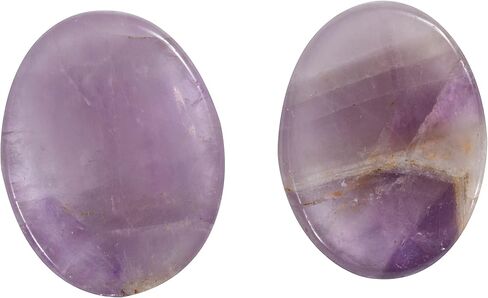 | الجمشت | قلق الحجر | الحجم 1.5 - 1.75 بوصة | 1 قطعة | بلورات وأحجار الشفاء، أحجار القلق للقلق، الريكي، الشاكرا، السحر، اليوغا، ملحقات التأمل in Kuwait