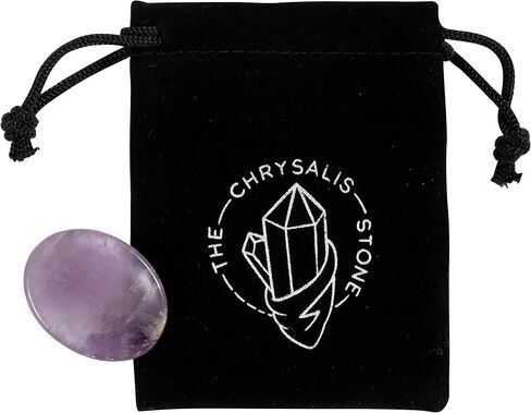 | الجمشت | قلق الحجر | الحجم 1.5 - 1.75 بوصة | 1 قطعة | بلورات وأحجار الشفاء، أحجار القلق للقلق، الريكي، الشاكرا، السحر، اليوغا، ملحقات التأمل in Kuwait