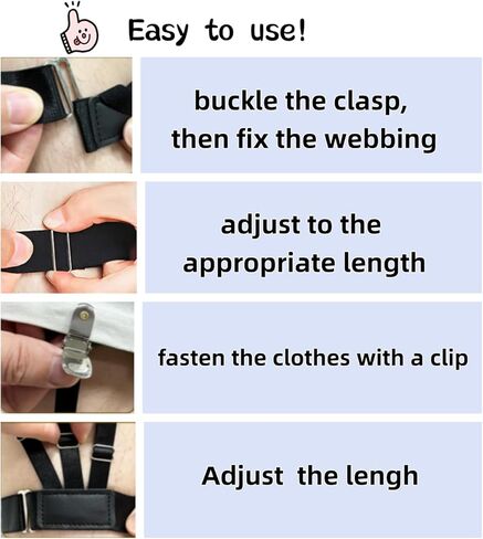 يبقى القميص للرجال، قميص مرن يبقى غير قابل للانزلاق، حامل قمصان الشرطة العسكرية، قميص تاكر مع أربطة مرنة قابلة للتعديل، حاملات القمصان، حمالات حزام للنساء العسكريات in Kuwait