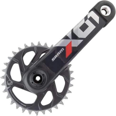 SRAM, X01 Eagle DUB C3, Crankset, Speed: 11/12, Spindle: 28.99mm, BCD: Direct Mount, 32, DUB, 165mm, Red, Boost in Saudi Arabia