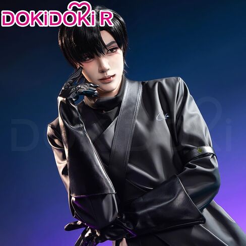 كيرا كيرا الموسيقى والفيديو تأثيري حلي Doki-R المرحلة R3 الأسود الموحدة تأثيري مجموعة كاملة زي الهالوين in Kuwait