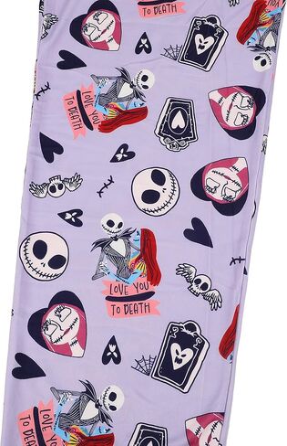 Bioworld Nightmare Before Christmas All-Over Print Women's Sleep Pajama Pants in Saudi Arabia