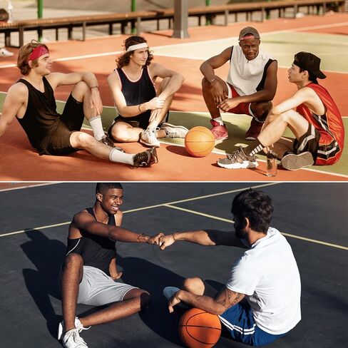 12 Sets Basketball Bracelets Gifts Adjustable Cross Clay Rope Wristband with Card for Basketball 2026 Senior Night in Saudi Arabia
