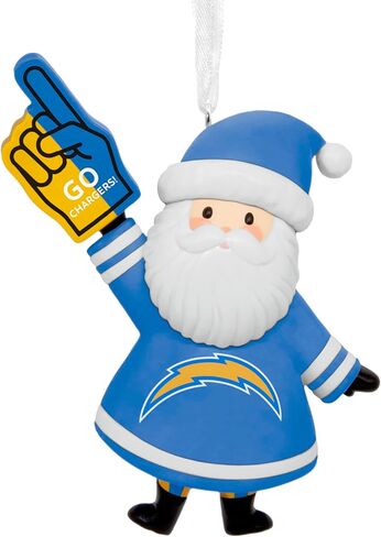 زينة عيد الميلاد من Hallmark NFL Pittsburgh Steelers Santa Fan، هدايا لمحبي الرياضة in Kuwait