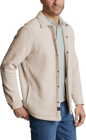 Copper & Oak Men's Stretch Shirt Jacket in Saudi Arabia