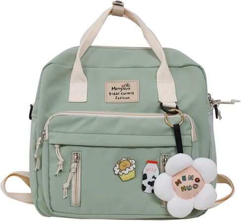 حقيبة ساعي لطيفة Y2K Kawaii Crossbody حقيبة ظهر يابانية حقائب Ita الجمالية مع ملحقات Kawaii in Saudi Arabia
