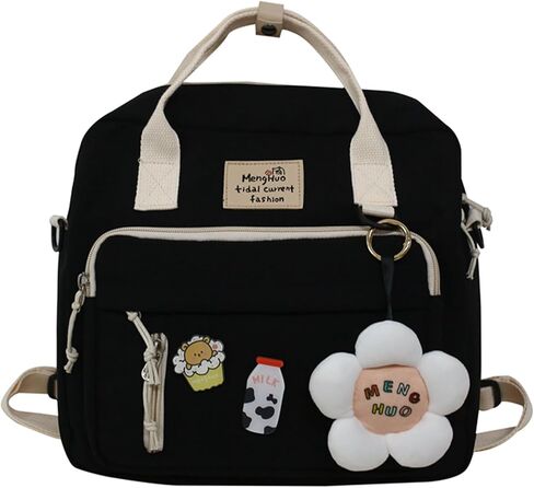 حقيبة ساعي لطيفة Y2K Kawaii Crossbody حقيبة ظهر يابانية حقائب Ita الجمالية مع ملحقات Kawaii in Kuwait