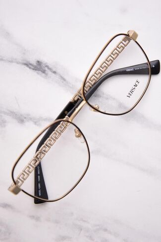 Versace Eyeglasses VE 1290 1499 Havana Gold in Saudi Arabia