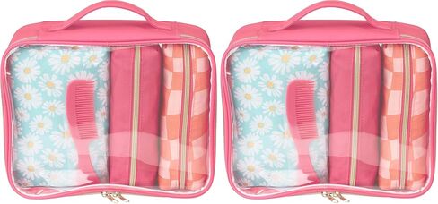 Wicked Glinda Double Zip Organizer - Toiletry Bag - Makeup Bag - Travel Makeup Bag - travel essentials - Makeup Organizer - Gifts for her - Conair in Kuwait