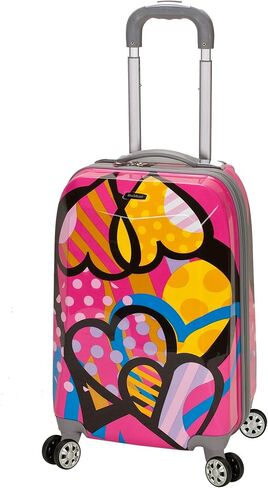 Rockland Vision Hardside Spinner Wheel Luggage, Love, Carry-On 20-Inch in Saudi Arabia