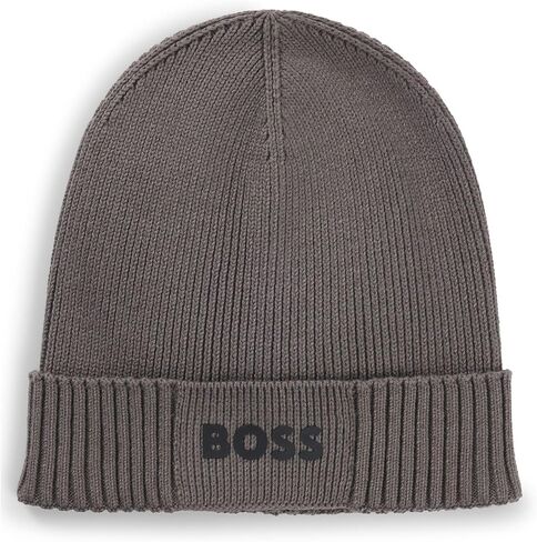قبعة BOSS للرجال ذات شعار صغير من مزيج القطن in Kuwait